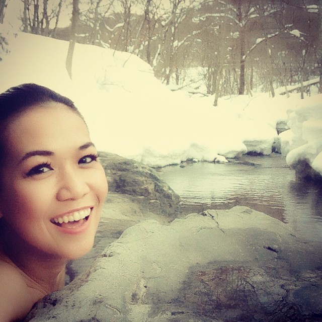 กาละแมร์ บุกเดี่ยวตะลุยญี่ปุ่น แช่ออนเซนเก๋ ๆ ท่ามกลางหิมะ กาละแมร์ บุกเดี่ยวตะลุยญี่ปุ่น แช่ออนเซนเก๋ ๆ ท่ามกลางหิมะ