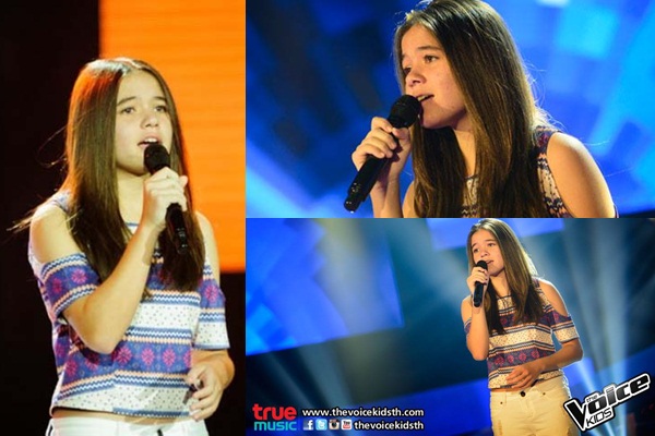 น้องซ่า the voice kid น้องซ่า the voice kid