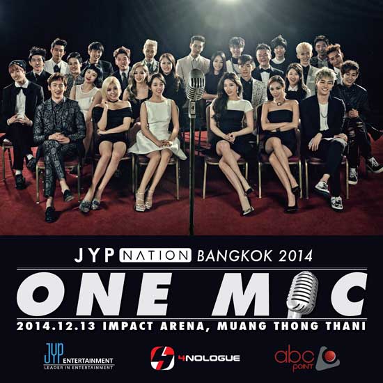 Jyp Nation In Bangkok 2014 One Mic Jyp Nation In Bangkok 2014 One Mic