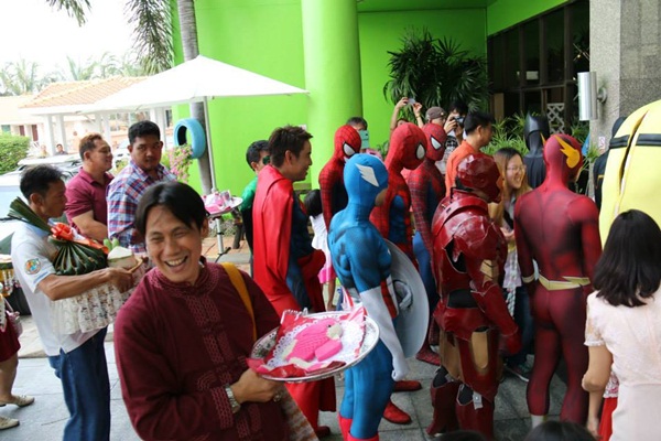 ธีมแต่งงานซูเปอร์ฮีโร่ ธีมแต่งงานซูเปอร์ฮีโร่