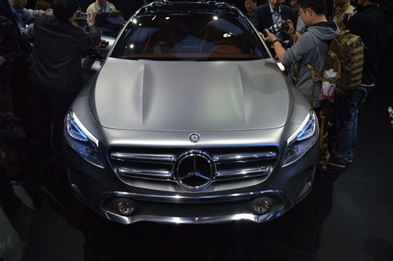 Mercedes-Benz GLA Concept โชว์ตัวเซี่ยงไฮ้ ชาวจีนแห่ชมล้น Mercedes-Benz GLA Concept โชว์ตัวเซี่ยงไฮ้ ชาวจีนแห่ชมล้น