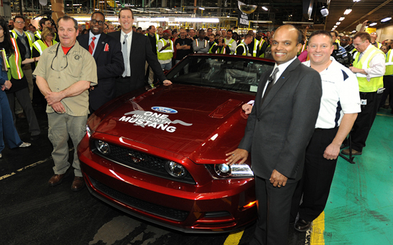 รถสปอร์ตอมตะ Ford Mustang เดินสายการผลิตครบ 1 ล้านคัน รถสปอร์ตอมตะ Ford Mustang เดินสายการผลิตครบ 1 ล้านคัน