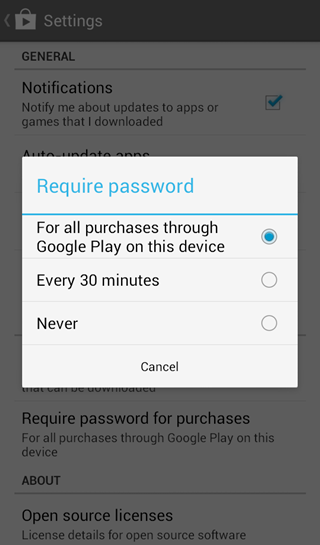 วิธีตั้งรหัสผ่านป้องกันเด็กซื้อแอพฯ หรือไอเทมในเกมบน Google Play ต้องใส่รหัสผ่านทุกครั้งก่อนซื้อ วิธีตั้งรหัสผ่านป้องกันเด็กซื้อแอพฯ หรือไอเทมในเกมบน Google Play ต้องใส่รหัสผ่านทุกครั้งก่อนซื้อ