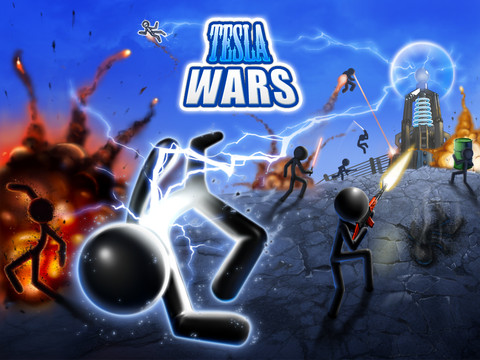 Tesla Wars HD ปกป้องหอคอยสายฟ้า Tesla Wars HD ปกป้องหอคอยสายฟ้า