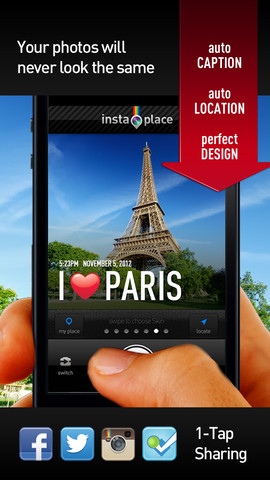 InstaPlace แอพฯ เพิ่มชื่อสถานที่บนภาพถ่าย โหลดฟรีวันนี้ (11 ม.ค.) เท่านั้น InstaPlace แอพฯ เพิ่มชื่อสถานที่บนภาพถ่าย โหลดฟรีวันนี้ (11 ม.ค.) เท่านั้น
