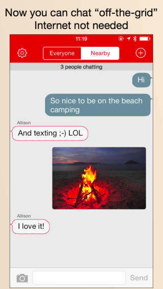 FireChat แอพฯ แชทโดยไม่ต้องพึ่งเน็ต กำลังฮิตในกลุ่มผู้ชุมนุมที่ฮ่องกง FireChat แอพฯ แชทโดยไม่ต้องพึ่งเน็ต กำลังฮิตในกลุ่มผู้ชุมนุมที่ฮ่องกง