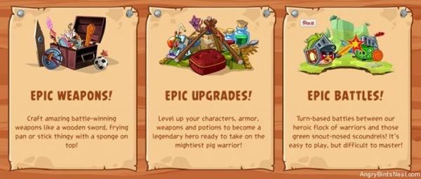 เปิดตัว Angry Birds Epic เกมนกโกรธสไตล์ RPG เปิดตัว Angry Birds Epic เกมนกโกรธสไตล์ RPG