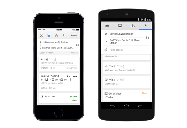Google Maps บน iOS และ Android อัพเดทเพิ่มใหม่เพียบ Google Maps บน iOS และ Android อัพเดทเพิ่มใหม่เพียบ