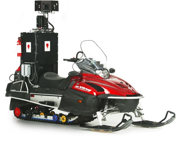 รถเลื่อนหิมะ Google Street View รถเลื่อนหิมะ Google Street View