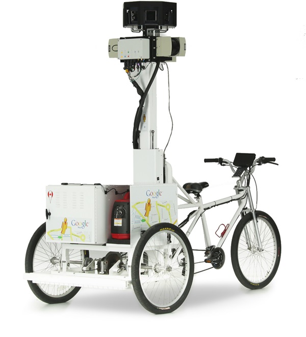 รถจักรยานสามล้อ Google Street View รถจักรยานสามล้อ Google Street View