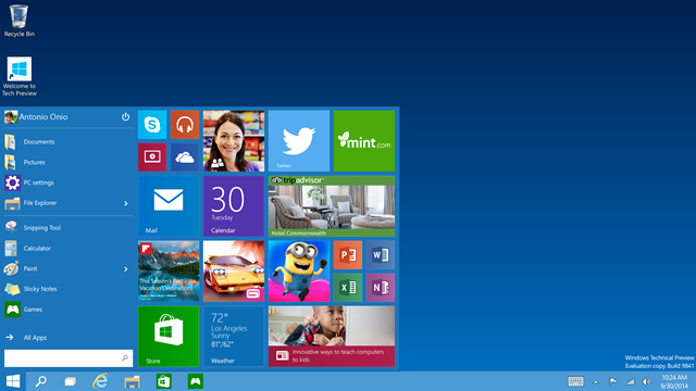 เปิดตัว Windows 10 ยุคใหม่ของ Windows รันได้บนทุกอุปกรณ์ เปิดตัว Windows 10 ยุคใหม่ของ Windows รันได้บนทุกอุปกรณ์