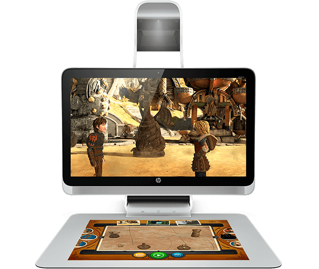 HP Sprout PC All-in-one มาพร้อมแผ่นสัมผัส, โปรเจกเตอร์, แสกนวัตถุ 3 มิติได้ HP Sprout PC All-in-one มาพร้อมแผ่นสัมผัส, โปรเจกเตอร์, แสกนวัตถุ 3 มิติได้