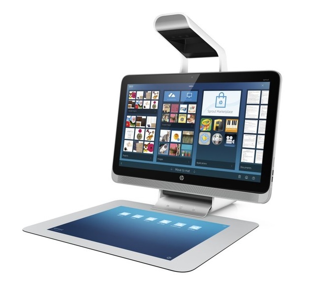 HP Sprout PC All-in-one มาพร้อมแผ่นสัมผัส, โปรเจกเตอร์, แสกนวัตถุ 3 มิติได้ HP Sprout PC All-in-one มาพร้อมแผ่นสัมผัส, โปรเจกเตอร์, แสกนวัตถุ 3 มิติได้