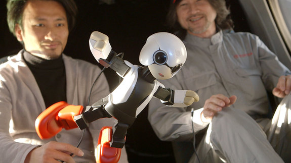 ญี่ปุ่นปล่อย Kirobo หุ่นยนต์พูดได้ขึ้นสู่อวกาศเป็นครั้งแรก ญี่ปุ่นปล่อย Kirobo หุ่นยนต์พูดได้ขึ้นสู่อวกาศเป็นครั้งแรก