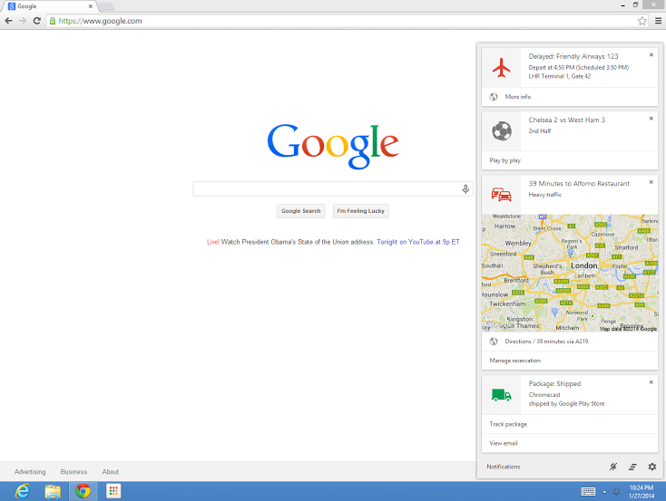 กูเกิลเตรียมเปิดฟีเจอร์ Google Now บน Chrome ใช้ได้บน PC กูเกิลเตรียมเปิดฟีเจอร์ Google Now บน Chrome ใช้ได้บน PC