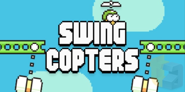 Swing Copters เกมใหม่จากผู้สร้าง Flappy Bird กับความยากที่โหดไม่แพ้กัน Swing Copters เกมใหม่จากผู้สร้าง Flappy Bird กับความยากที่โหดไม่แพ้กัน