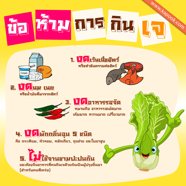 ข้อห้ามการกินเจ การกินเจที่ถูกต้อง กินเจห้ามกินอะไรบ้าง ข้อห้ามการกินเจ การกินเจที่ถูกต้อง กินเจห้ามกินอะไรบ้าง