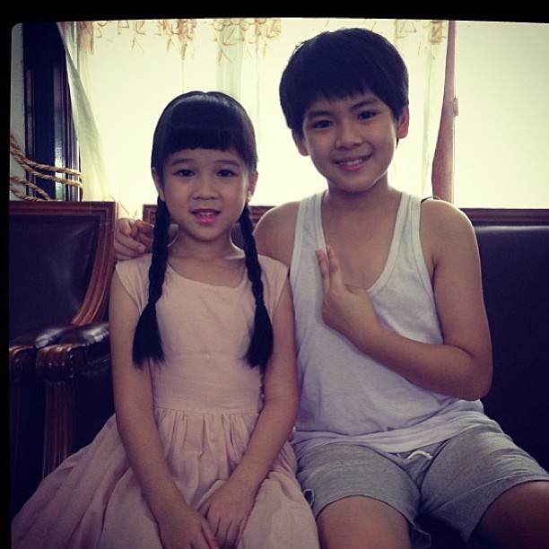 น้องยอร์ช น้องปุญญ่า น้องยอร์ช น้องปุญญ่า