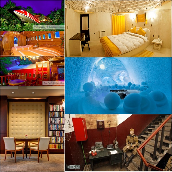 7 โรงแรมไอเดียสุดแปลก 7 โรงแรมไอเดียสุดแปลก