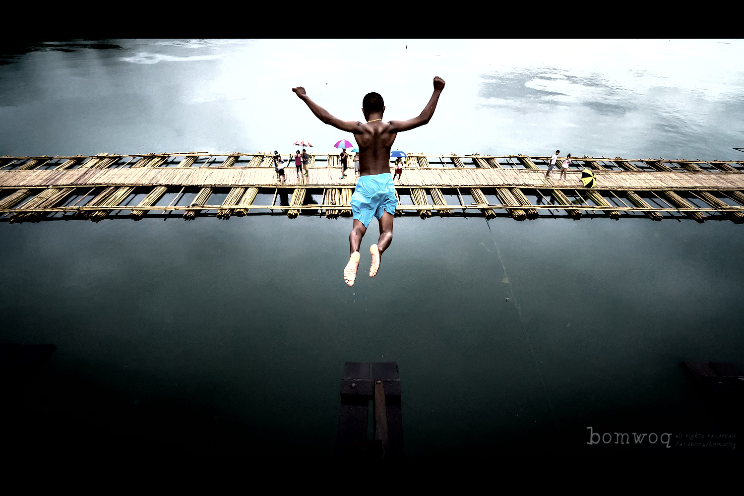 สะพานมอญชั่วคราว สังขละบุรี สะพานมอญชั่วคราว สังขละบุรี