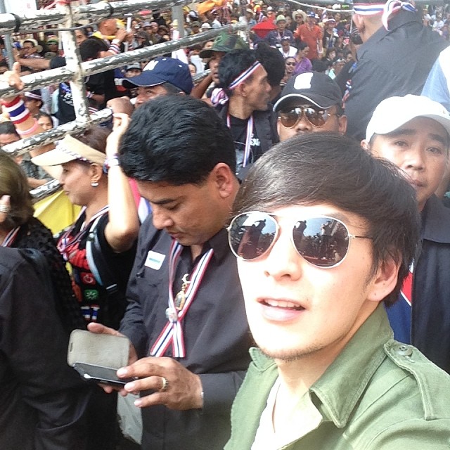 ดาราร่วมม็อบ กปปส. ปิดกรุงเทพฯ 13 มกราคม 2557 ดาราร่วมม็อบ กปปส. ปิดกรุงเทพฯ 13 มกราคม 2557