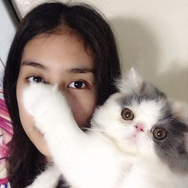 ชมความน่ารักของ มิ้นต์ ชาลิดา กับ เอเลน่า แมวน้อยสุดเลิฟ ชมความน่ารักของ มิ้นต์ ชาลิดา กับ เอเลน่า แมวน้อยสุดเลิฟ