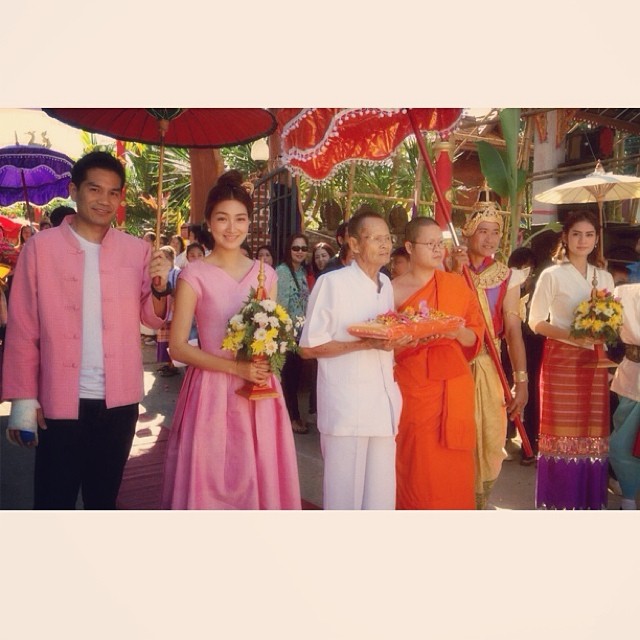 แพนเค้ก สารวัตรหมี ร่วมทำบุญงานกฐินล้านนาที่เชียงราย แพนเค้ก สารวัตรหมี ร่วมทำบุญงานกฐินล้านนาที่เชียงราย