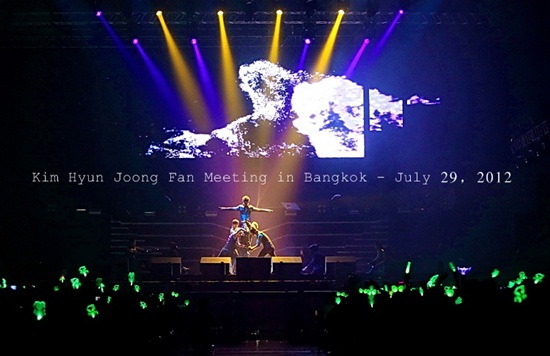Kim Hyun Joong Fan Meeting in Bangkok