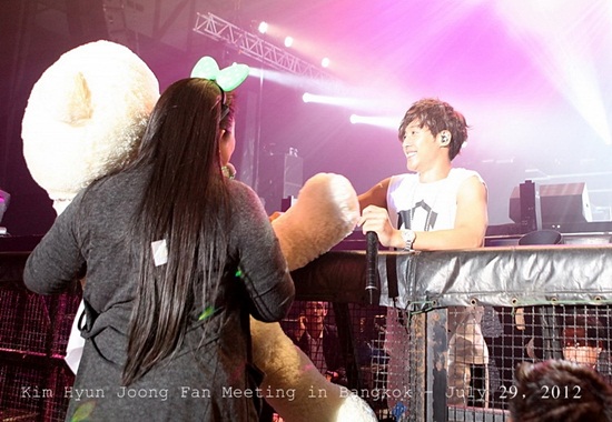 Kim Hyun Joong Fan Meeting in Bangkok