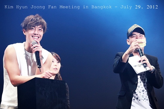 Kim Hyun Joong Fan Meeting in Bangkok