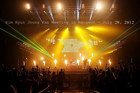 Kim Hyun Joong Fan Meeting in Bangkok