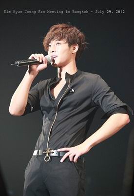 Kim Hyun Joong Fan Meeting in Bangkok