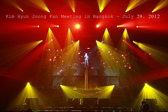 Kim Hyun Joong Fan Meeting in Bangkok