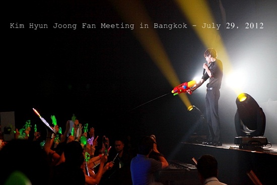 Kim Hyun Joong Fan Meeting in Bangkok