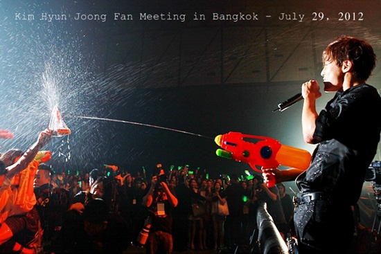 Kim Hyun Joong Fan Meeting in Bangkok