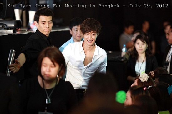 Kim Hyun Joong Fan Meeting in Bangkok