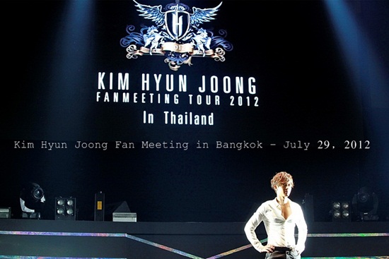 Kim Hyun Joong Fan Meeting in Bangkok