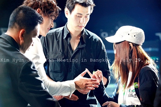 Kim Hyun Joong Fan Meeting in Bangkok