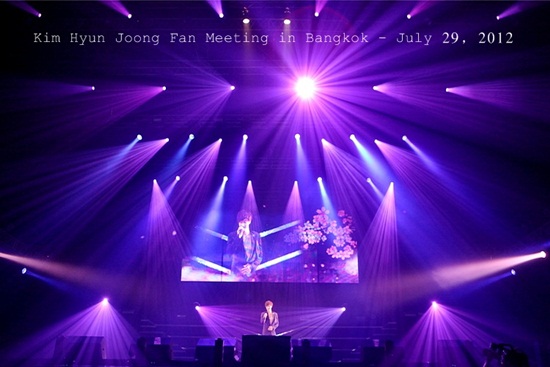 Kim Hyun Joong Fan Meeting in Bangkok