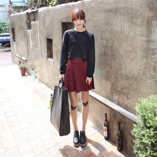 กระโปรงทรงสวิง