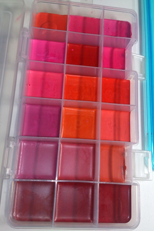 พาเลตต์ลิปสติก