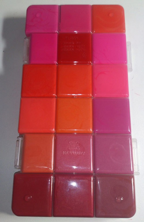 พาเลตต์ลิปสติก