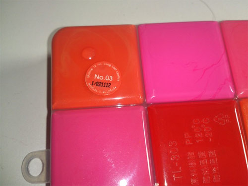 พาเลตต์ลิปสติก