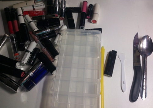 พาเลตต์ลิปสติก