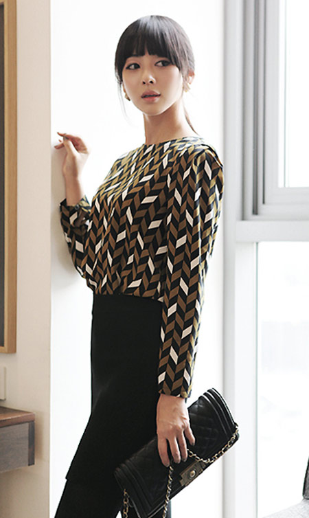 เสื้อผ้าลายเรขาคณิต