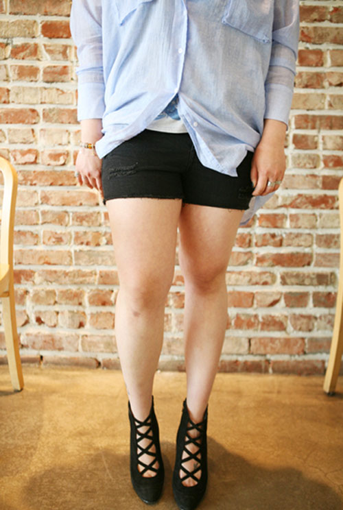 กางเกงขาสั้นคนอ้วน