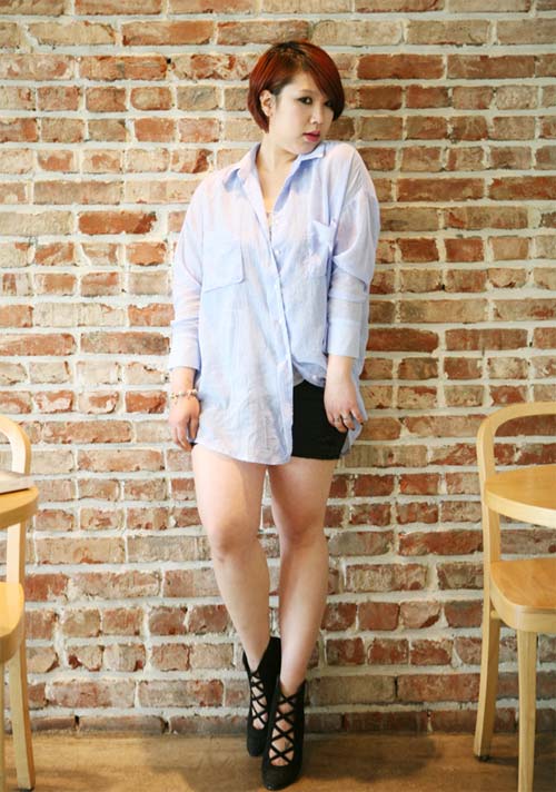 กางเกงขาสั้นคนอ้วน