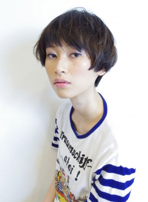 ทรงผมสั้น เซอร์ๆ ผู้หญิง