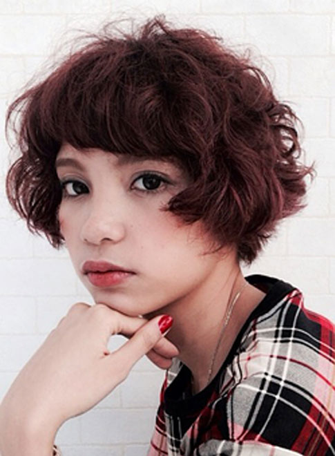 ทรงผมสั้น เซอร์ๆ ผู้หญิง