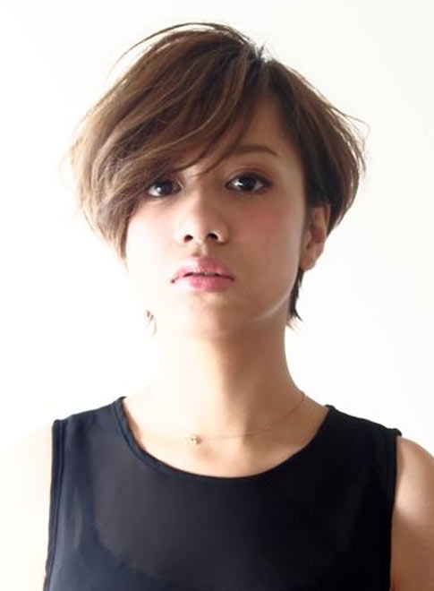 ทรงผมสั้น เซอร์ๆ ผู้หญิง
